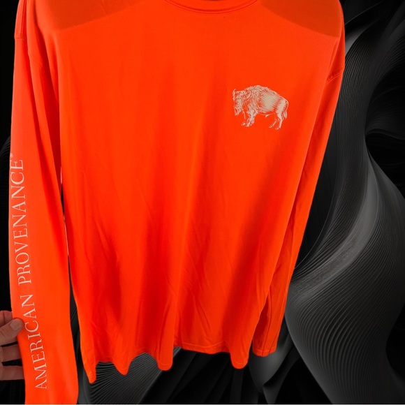 American Provenance Long Sleeve Sorts Team Athletic Workout Jersey XXL - Picture 7 of 10